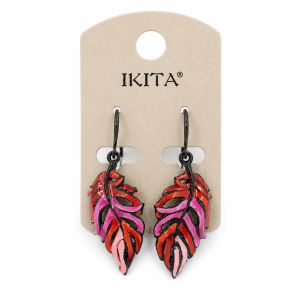 Boucles Ikita Feuille Sunset - bijou Ikita unique