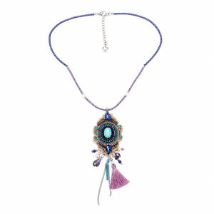 Collier bohème pendentif IKITA - bijou Ikita unique