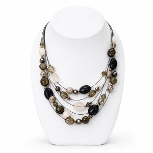 Collier multi-rangs perles élégance Ikita - bijou Ikita unique