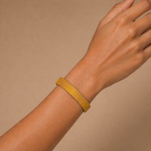 Bracelet Minimaliste Jaune Ikita - bijou Ikita unique