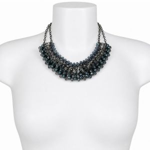 Collier Statement Perles Irisées - bijou Ikita unique