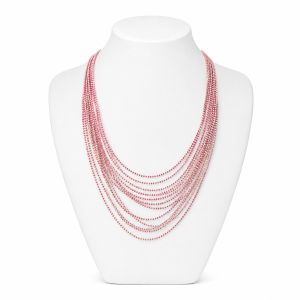 Collier Cascade Rose IKITA - bijou Ikita unique
