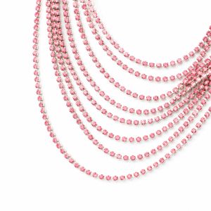 Collier Cascade Rose IKITA - bijou Ikita unique
