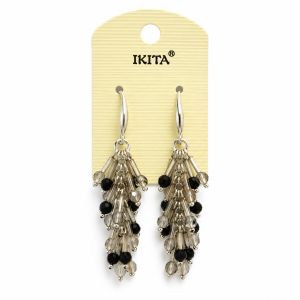 Boucles Nuit Cristalline - bijou unique