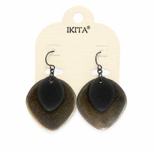 Boucles IKITA Nuit Boréale - bijou unique