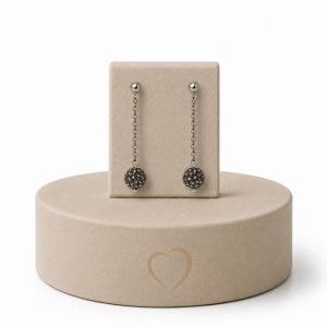 Boucles IKITA Élégance Cristal Nocturne - bijou unique