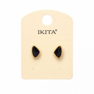 Boucles d’oreilles effet opale irisé Ikita  - bijou unique