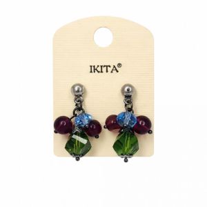 Boucles d’oreilles Éclat Bohème IKITA - bijou unique