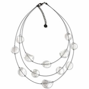 Collier Cristal Graphique IKITA - bijou unique