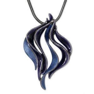 Collier Flamme Nocturne IKITA - bijou unique