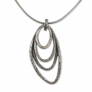 Collier Élégance Argentée IKITA - bijou unique