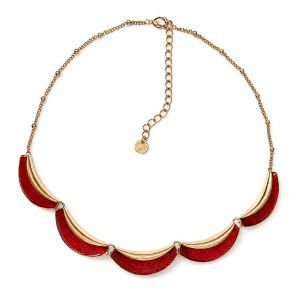 Collier Éclat Rubis IKITA - bijou unique