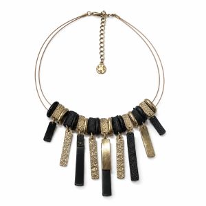 Collier Nocturne Graphique IKITA - bijou unique