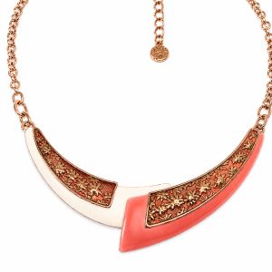 Collier Éclat Corail IKITA - bijou unique