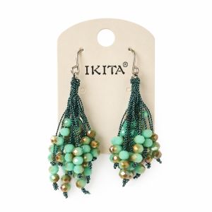 Parure Cascade Turquoise IKITA - bijou unique