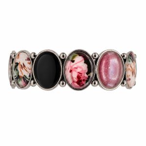 Bracelet Floral Émaillé IKITA - bijou unique