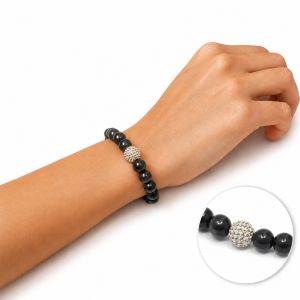 Bracelet Perle Strass IKITA - bijou unique