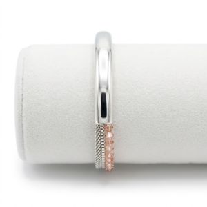 Bracelet Perles Rosées IKITA - bijou unique