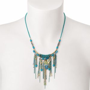 Collier Cascade Turquoise IKITA - bijou unique