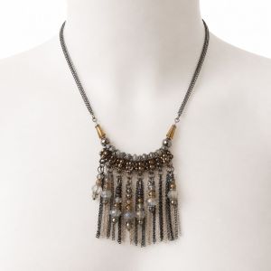 Collier Pampilles Perlées IKITA - bijou unique
