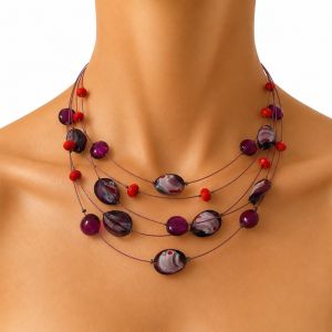 Collier de perles Ikita - bijou unique
