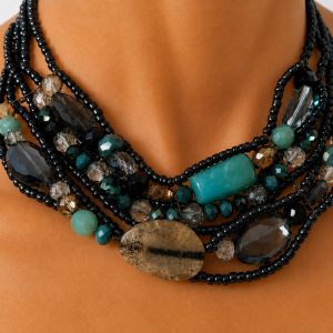 Collier Éclat Minéral IKITA - bijou unique