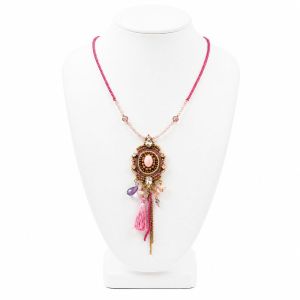 Collier bohème pampilles IKITA - bijou unique