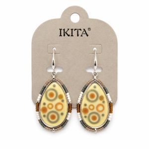 Boucles d’oreilles Gouttes Rétro IKITA - bijou unique Ikita