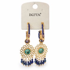 Boucles d’oreilles Éclat Oriental IKITA - bijou unique