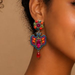 Boucles d’oreilles Éclat Bohème IKITA - bijou unique