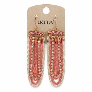 Boucles Rosée Chaînes IKITA - bijou unique