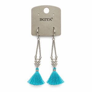 Boucles d’oreilles bohème turquoise IKITA - bijou Ikita unique