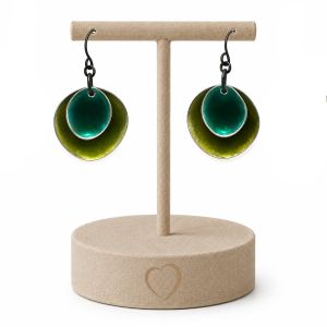 Boucles IKITA Éclat Boréal - bijou unique