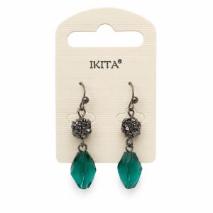 Boucles Éclat Émeraude - bijou unique