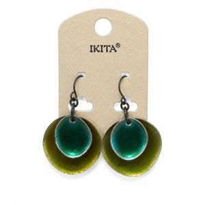 Boucles IKITA Éclat Boréal - bijou unique