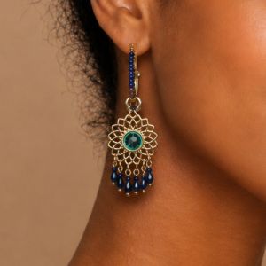 Boucles d’oreilles Éclat Oriental IKITA - bijou unique Ikita