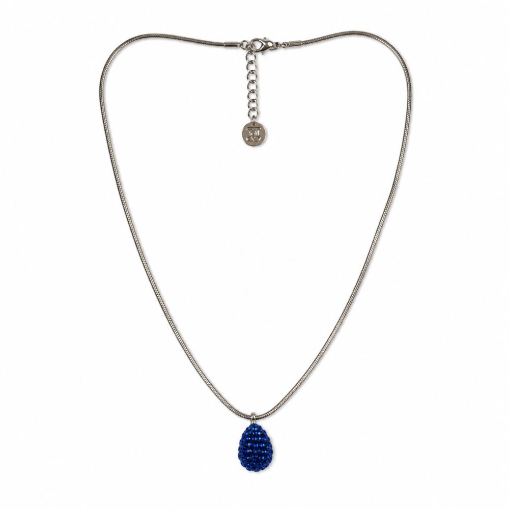 Collier Goutte Saphir IKITA - bijou unique