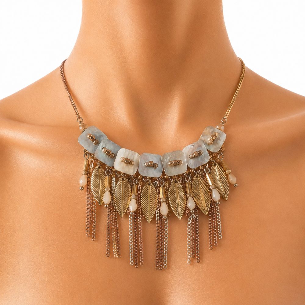 Collier Aurore Nacrée IKITA - bijou unique