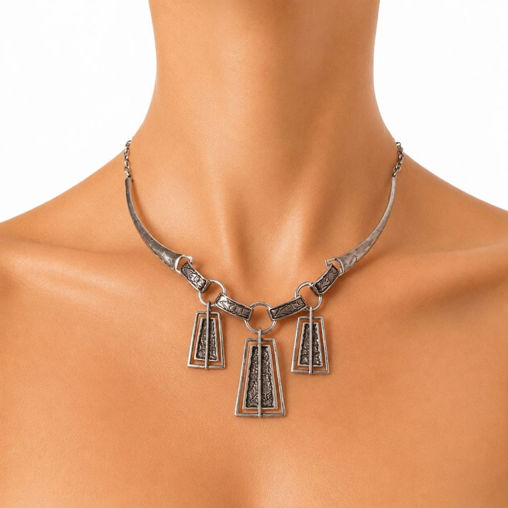 Collier Reflets d’Argent IKITA - bijou unique