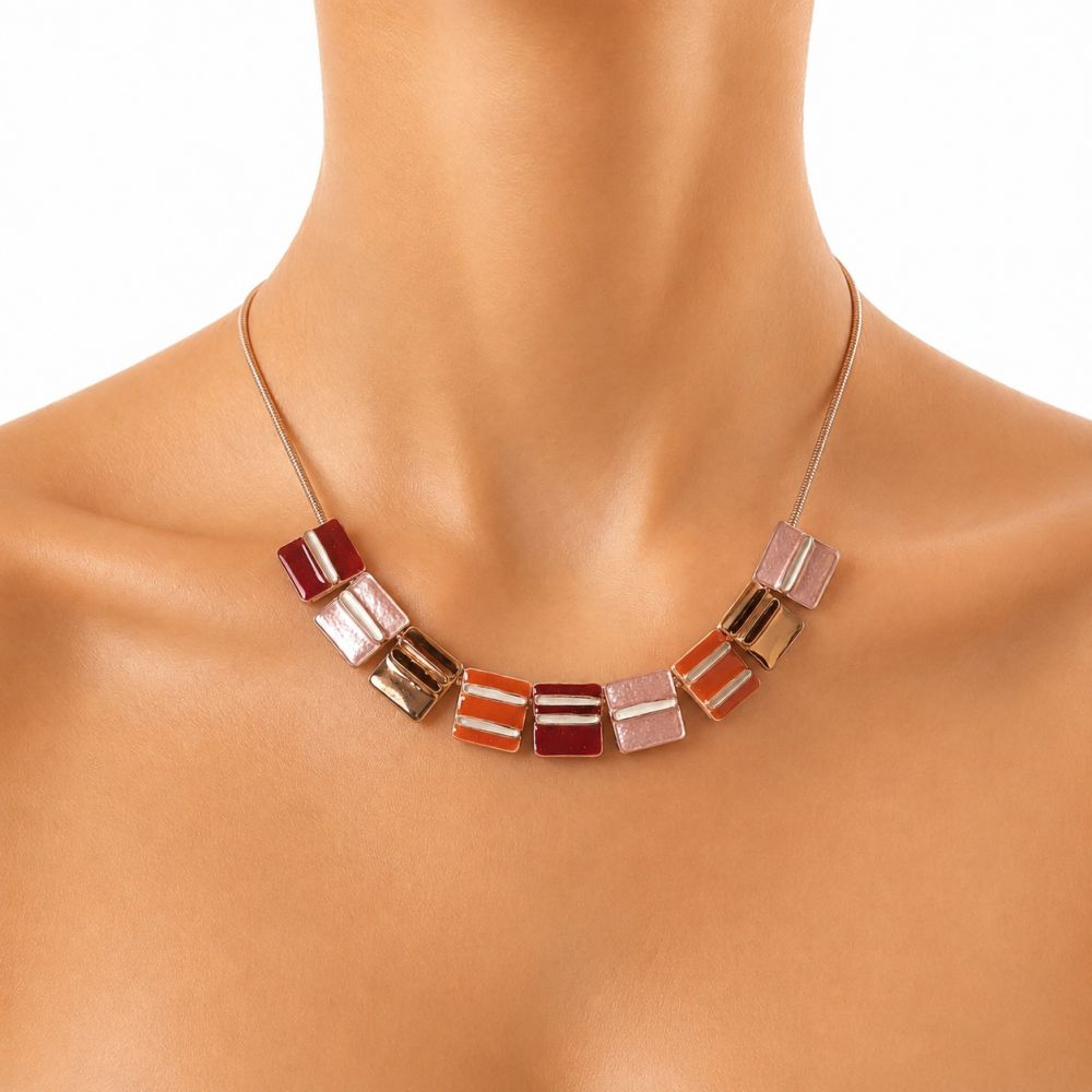 Collier Reflets d’Automne IKITA - bijou unique
